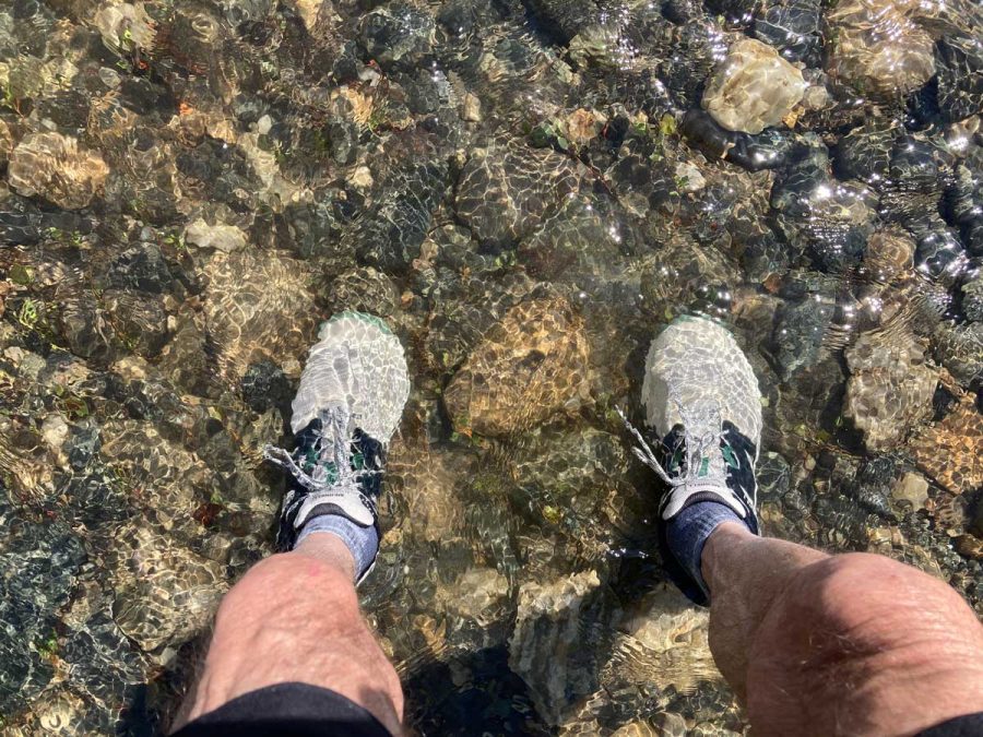 The Maipo Explorer Aerosport provided excellent traction on riverbed bottoms