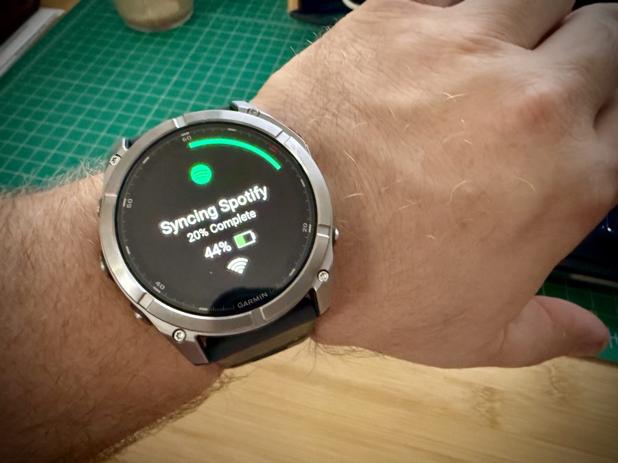 Garmin Fenix 8 Pro Music - Photo Nick LeFort