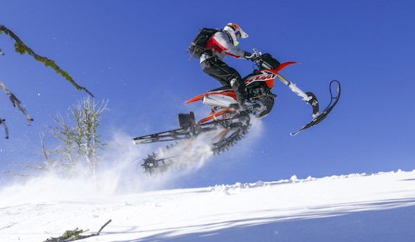 Timbersled is an Awesome Cross Between a Dirt Bike and a Snowmobile